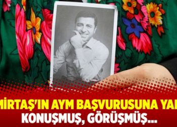 Demirtaş’ın AYM başvurusuna yanıt: Konuşmuş, görüşmüş…