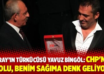 Yavuz Bingöl: CHP’nin solu, benim sağıma denk geliyor