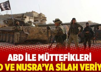 ABD ile müttefikleri IŞİD ve Nusra’ya silah veriyor