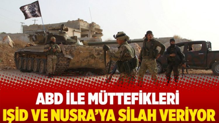 ABD ile müttefikleri IŞİD ve Nusra’ya silah veriyor
