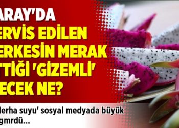 Cumhurbaşkanlığı Sarayı’nda servis edilen ‘gizemli’ içecek ne?