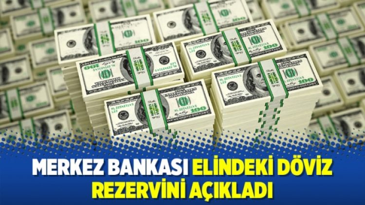 Merkez Bankası elindeki döviz rezervini açıkladı