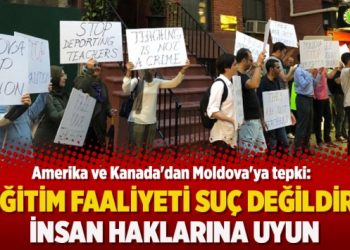 Amerika ve Kanada’dan Moldova’ya tepki: Eğitim faaliyeti suç değildir, insan haklarına uyun