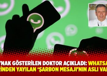 Kaynak gösterilen Doktor açıkladı: WhatsApp üzerinden yayılan ‘şarbon mesajı’nın aslı var mı?