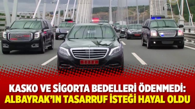 Kasko ve sigorta bedelleri ödenmedi: Albayrak’ın tasarruf isteği hayal oldu