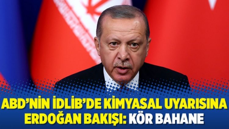 ABD’nin İdlib’de kimyasal uyarısına Erdoğan bakışı: Kör bahane