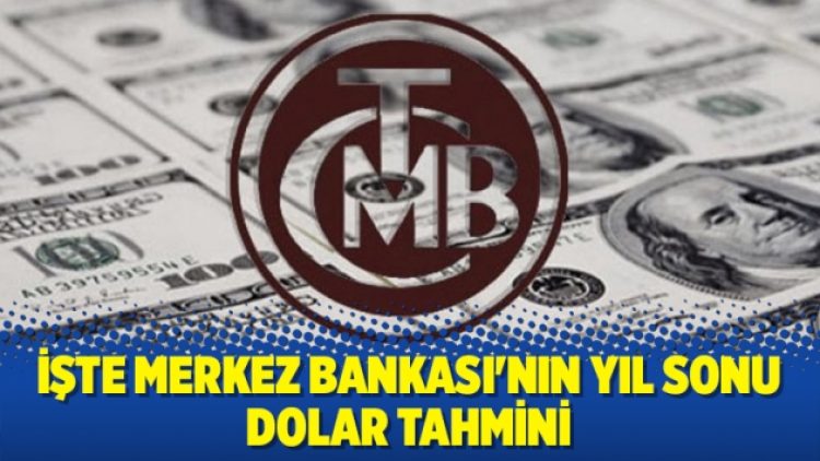 İşte Merkez Bankası’nın yıl sonu dolar tahmini
