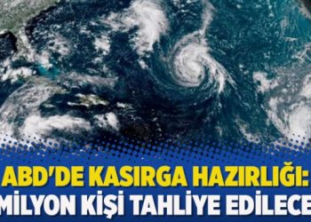 ABD’de kasırga hazırlığı: 1 milyon kişi tahliye edilecek