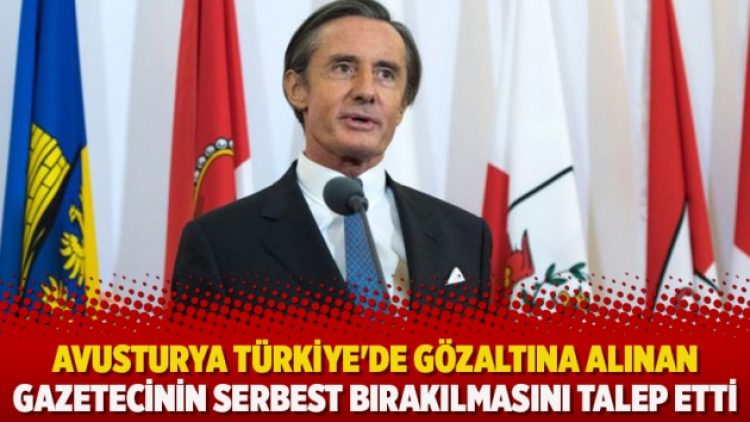 Avusturya Türkiye’de gözaltına alınan gazetecinin serbest bırakılmasını talep etti