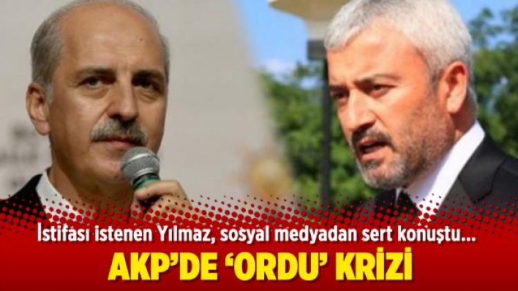 AKP’de ‘Ordu’ krizi