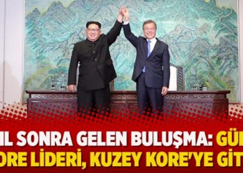 11 yıl sonra gelen buluşma: Güney Kore lideri, Kuzey Kore’ye gitti