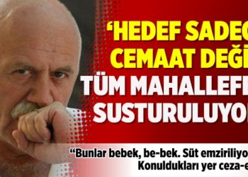 Sanatçı Orhan Aydın: Hedef sadece cemaat değil, tüm mahallefet susturuluyor