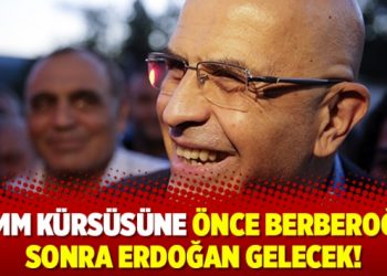 TBMM kürsüsüne önce Berberoğlu sonra Erdoğan gelecek!
