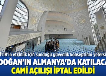 Köln Belediyesi, Erdoğan’ın katılacağı etkinliğin halka açık bölümünü iptal etti