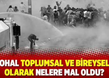 OHAL toplumsal ve bireysel olarak nelere mal oldu?