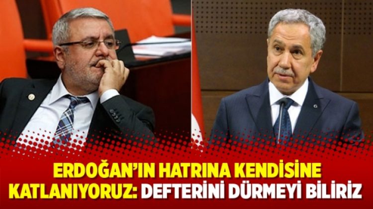 Erdoğan’ın hatrına kendisine katlanıyoruz: Defterini dürmeyi biliriz