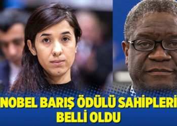 Nobel Barış Ödülü sahipleri belli oldu