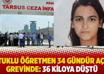 Tutuklu öğretmen 34 gündür açlık grevinde: 36 kiloya düştü