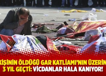 103 Kişinin öldüğü gar katliamı’nın üzerinden 3 yıl geçti: Vicdanlar hala kanıyor!