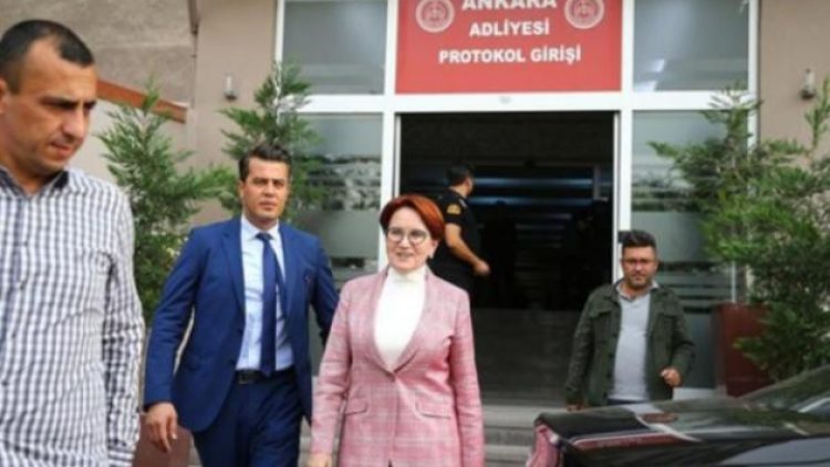 Meral Akşener ifade verdi