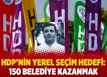 HDP’nin yerel seçim hedefi: 150 belediye kazanmak