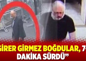 Girer girmez boğdular, 7-8 dakika sürdü