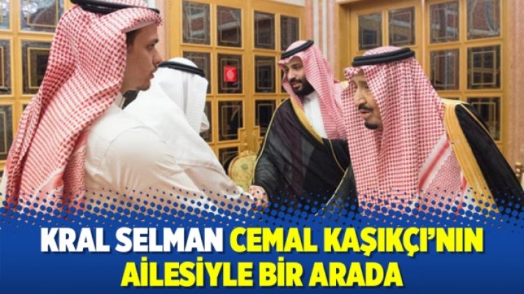 Kral Selman Kaşıkçı’nın ailesiyle bir arada