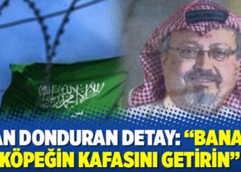 Kan donduran detay: Bana o köpeğin kafasını getirin