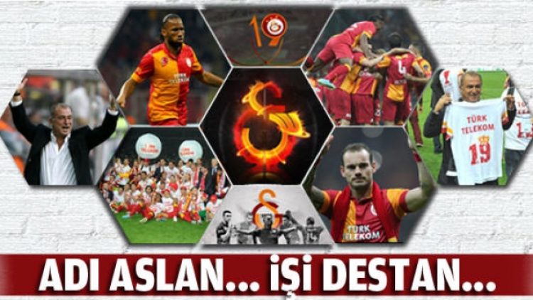 Adı Aslan işi destan: Haydi Galatasaray