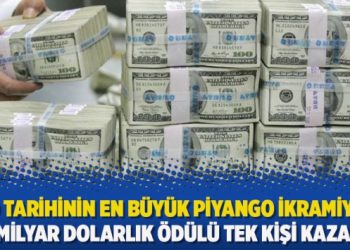 ABD tarihinin en büyük piyango ikramiyesi: 1,6 milyar dolarlık ödülün tek kazananı var