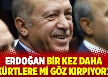Erdoğan bir kez daha Kürtlere mi göz kırpıyor?