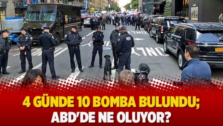 4 günde 10 bomba bulundu; ABD’de ne oluyor?