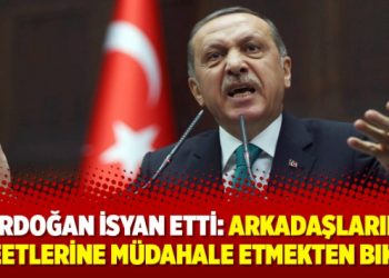 Erdoğan isyan etti: Arkadaşların tweetlerine müdahale etmekten bıktım