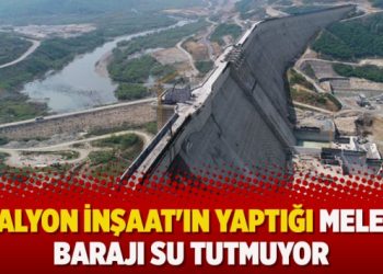Kalyon İnşaat’ın yaptığı Melen Barajı su tutmuyor