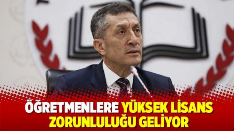 Öğretmenlere yüksek lisans zorunluluğu geliyor