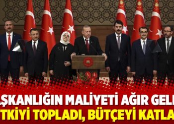 Başkanlığın maliyeti ağır geldi: Yetkiyi topladı, bütçeyi katladı