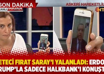 Saray’ı yalanladı: Erdoğan Trump’la sadece Halkbank’ı konuştu