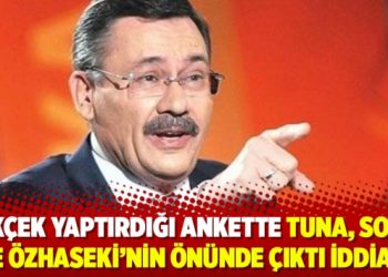Gökçek yaptırdığı ankette Ankara için Tuna, Soylu ve Özhaseki’nin önünde çıkmış