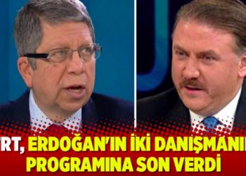TRT, Erdoğan’ın iki danışmanın programına son verdi
