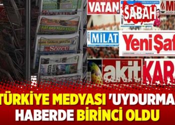 Türkiye medyası ‘uydurma’ haberde birinci oldu