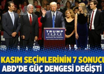 6 Kasım seçimlerinin 7 sonucu: ABD’de güç dengesi değişti