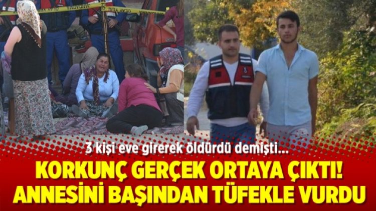 3 kişi eve girerek öldürdü demişti: Korkunç gerçek ortaya çıktı
