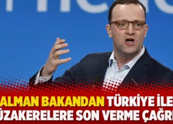 Alman bakandan Türkiye ile müzakerelere son verme çağrısı