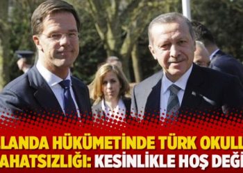 Hollanda hükümetinde ‘Türkiye Devlet Okulları’ rahatsızlığı: Kesinlikle hoş değil