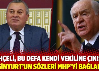 Bahçeli, bu defa kendi vekiline çıkıştı: Enginyurt’un sözleri MHP’yi bağlamaz