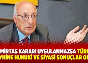 Demirtaş kararı uygulanmazsa Türkiye aleyhine hukuki ve siyasi sonuçlar olur