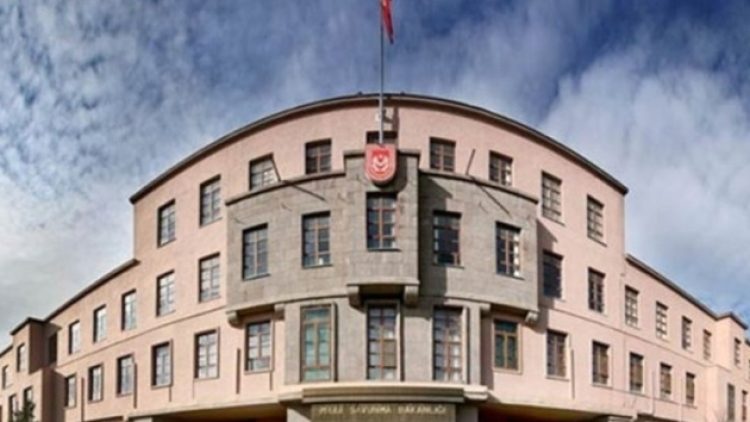 MSB: Topun arkasındaki parça koptuğu için patlama yaşandı