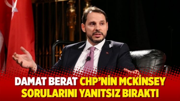 Albayrak CHP’nin McKinsey sorularını yanıtsız bıraktı