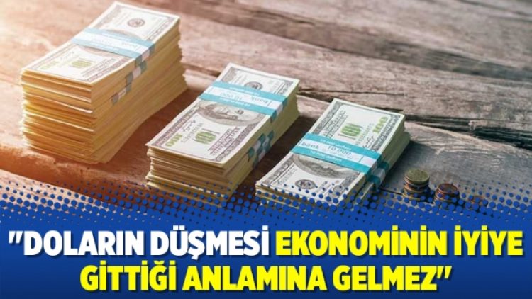 ‘Doların düşmesi ekonominin iyiye gittiği anlamına gelmez’