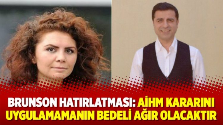 Brunson hatırlatması: AİHM kararını uygulamamanın bedeli ağır olacaktır